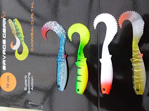 SavageGear Lot de 4 Boules cannibales 10 cm