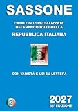 SASSONE SPECIALIZZATO VOLUME 2 2027 CATALOGO PER FRANCOBOLLI REP. ITALIANA