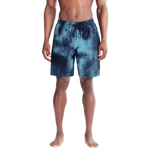 Image of Under Armour Men's Compression Lined Volley Swim Trunks, UPF 50+ Sun Protection, Drawstring Closure & Elastic Waistband
