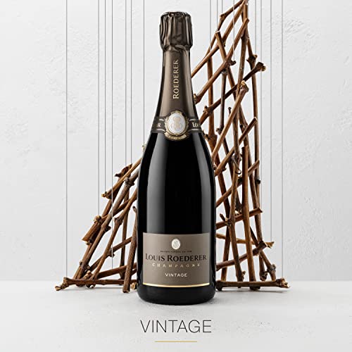 Louis Roederer Champagne Brut Vintage Magnum Champagner in Geschenkpackung (1 x 1.5 l)