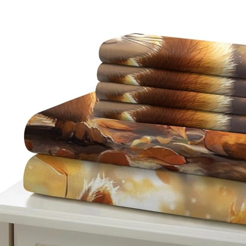 Parure de lit chat mignon housse de couette 3D imprimée king size 220x240cm - 7