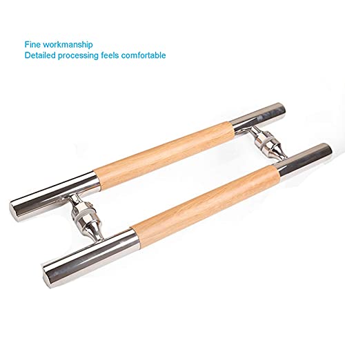 Poignées de porte en bois de 400 mm pour simplifier l'accès - 6