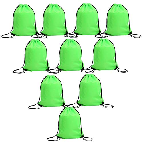 Bonaweite Drawstring Bags Bulk for Women, Large Nylon Gym String Gift Backpack for Tie-dye