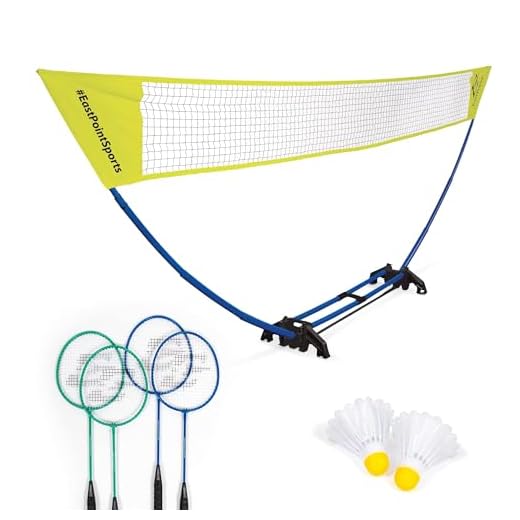 EastPoint Sports Easy Setup Badminton Set