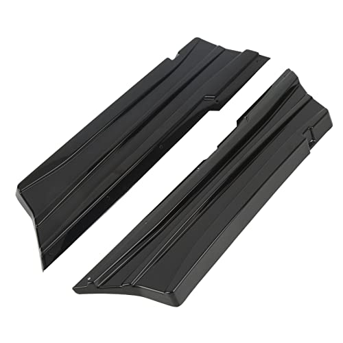 Plaques latérales RC ZD Racing 1/7 EX 07 plastique noir pour restaurer le châssis