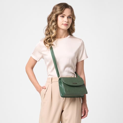 Image of Caprese Flowy Medium Sling Bag for Women with Adjustable Strap & Magnetic Button Closure for Comfortable Wear | Versatile Handbag for Everyday Use, Travel, and Special Occasions