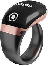 Jaap Counter Ring with HD OLED Display Adjustable Size | Rechargeable, Counter Vibration Alerts, Spiritual Prayer Tracker, Gift for Men Women, Daily Use