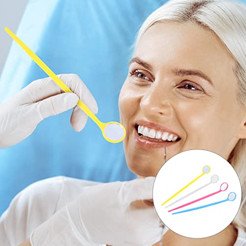 Einweg-Zahnspiegel mit langem Griff, Mundspiegel, Mund-Inspektionswerkzeuge für Zuhause, Krankenhaus, 40 Stück – Bild 6