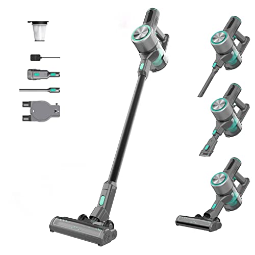 WYZE-Cordless-Vacuum-and-Smart-Watch-Vacuum-with-24Kpa-Powerful-Suction-Lightweight-Stick-with-HEPA-Filter-17547mm-Aluminum-Smartwatch-for-Android-Phones-and-iOS-Phones-IP68-Waterproof-Fitness