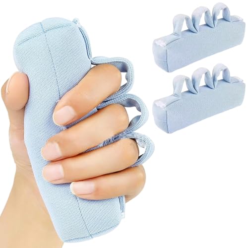 Grip Strength Trainer, 2pcs Soft Hand Strengthener, Portable Sweat Absorbent Hand Exerciser for Elderly
