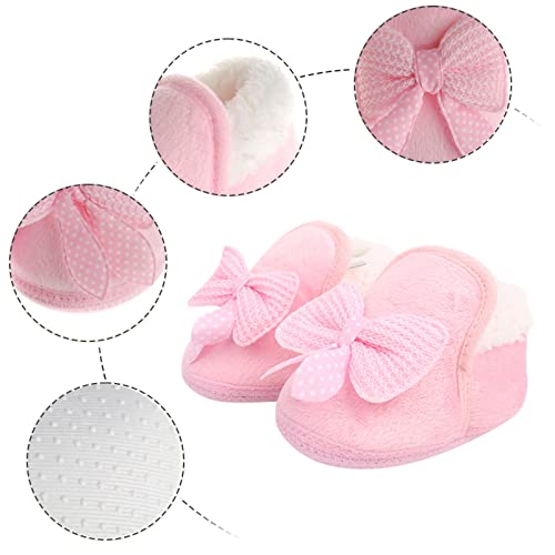 EnJoCho Baby Girls Boys Warm Shoes Booties Soft Comfortable Short Boots Infant Toddler Shoes Gloves Baby Boy2