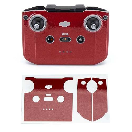 Image of WRAPGRADE Skin Stickers Compatible with DJI RC-N2 /N3 (Japan RED)