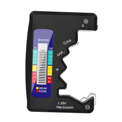 TEHAUX Abs Battery Test Tool Digital Battery Checker Lightweight and Accurate for Car Motorcycle and