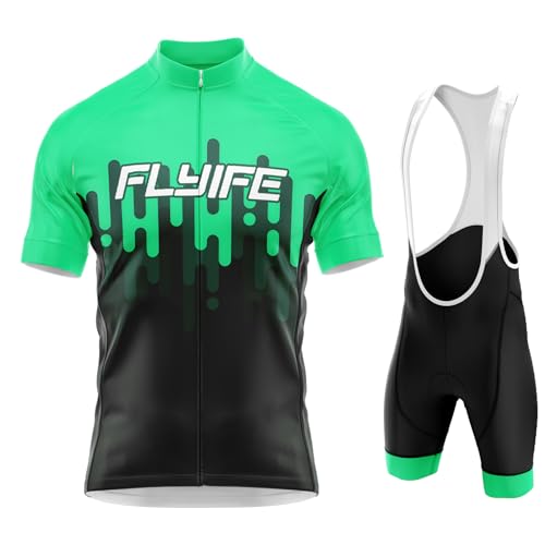 Vêtements cyclisme pro homme TYP-8 ensemble maillot et short rembourré