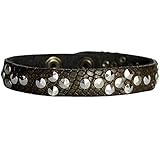 Armbandlänge: 20cm B.Belt Armband Leder 20 cm