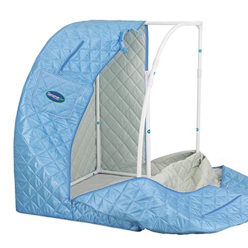 Durasage Lightweight Portable Personal Steam Sauna Spa For Relaxation At Home, 60 Minute Timer, 800 Watt Steam Generator, Chair Included #TOP7