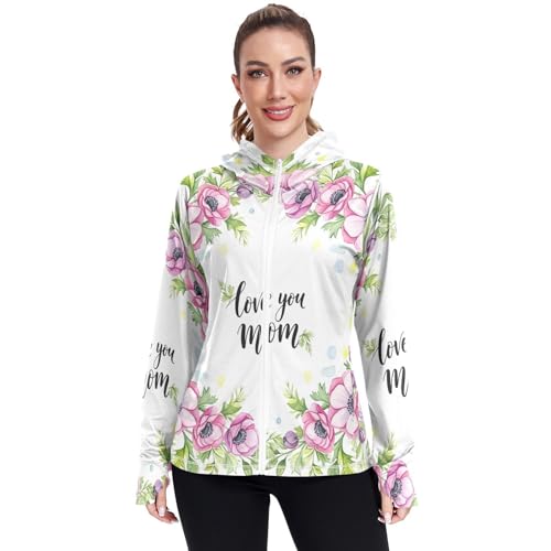 Sweat à capuche UPF de qualité supérieure pour femme, veste SPF 50 zippée respirante