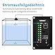 briidea Bluetooth Füllstandsanzeige Wassertank für Wohnmobil mit App & LED-Anzeige, Präzise Messung, Auto-Sense-Funktion, Sicherstellung der Wasserversorgung für Wohnmobile, Boote, Wohnwagen, HRWL