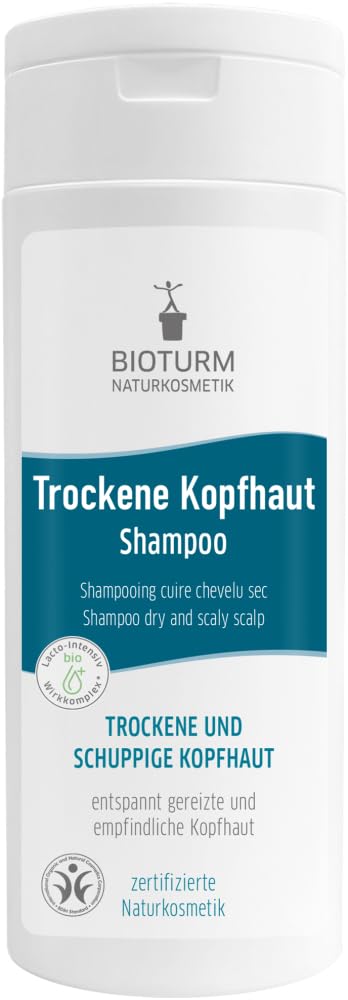 BIOTURM Trockene Kopfhaut Shampoo 6 x 200 ml