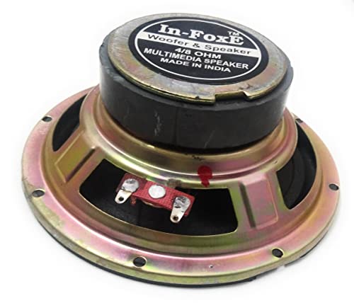 Image of 5 inch Inch Combo woofer Audio Speaker 4Ohms 50W hi fi coaxial car Speaker Sound bass Woofer car Home Sound Box (Powered, RMS Power 50W) Black Combo