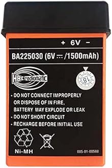 SHENYANG BA225030 6V Ni-Mh Battery for HBC Crane remote Pump truck battery (1500mAh)