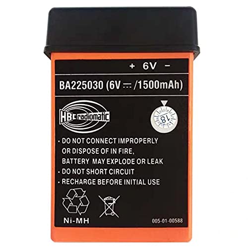 SHENYANG BA225030 6V Ni-Mh Battery for HBC Crane remote Pump truck battery (1500mAh)