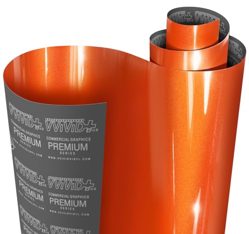 Film orange flamme métallique ultra brillant pour masquage des rayures de voiture