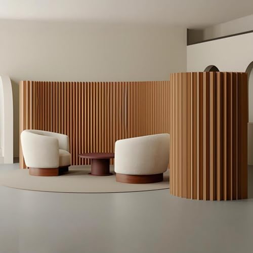 Creative Paper Room Partition, pantalla de privacidad portátil para oficina en casa, tienda de ropa, transmisión en vivo, sala de exposiciones, 240 x 24 x 400 cm