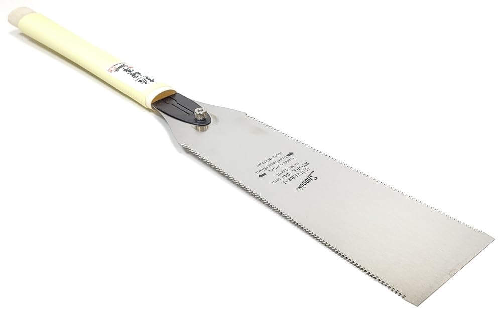 Shogun Mc2424H Japanese Ryoba Double Edged Pull Saw 240mm Length from B&Q