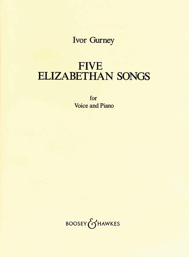 5 Elizabethan Songs: high voice and piano. Réduction pour piano.