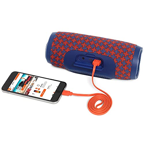 Image of JBL Charge 3 by Harman Portable Bluetooth Speaker with Upto 20 Hours Playtime, Built-in 6000 mAh Powerbank & IPX7 Waterproof (with Mic, Malta)