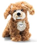 Steiff 76909 Curlie Cockapoo-24 cm-Kuscheltier für Kinder-weich & kuschelig-waschbar-rotbraun (076909)