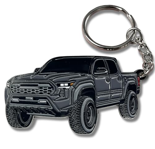 FOUR WHEEL BEAST Tacoma Keychain 2024 Tacoma Accessories 2016-2024 mods 4th Gen Cool Key Chain Fob Cover Toy Truck (Underground)