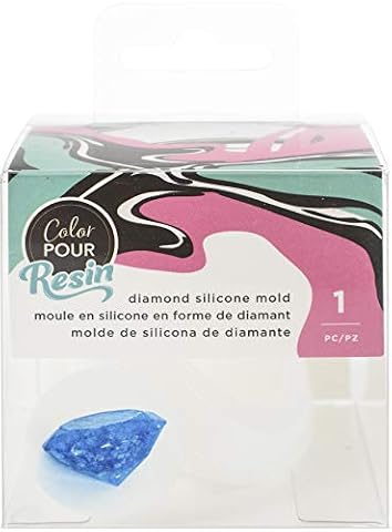 AMERICAN CRAFTS Kolor odlewana forma 1 szt. diament, jeden rozmiar