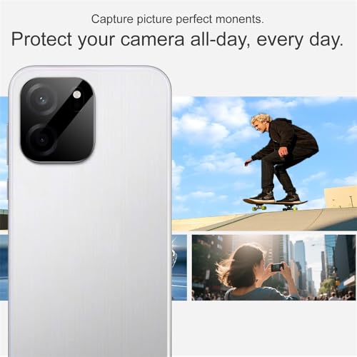 Image of FabeKee Camera Lens Protector Compatible With OnePlus Nord CE6 9H Tempered Glass, Anti-Scratch, HD Clear, Easy Installation, Ultra-Thin Camera Lens Protection