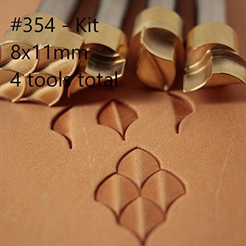 Carimbo de couro em escala de dragão, carimbos, ferramentas de perfuração, artesanato em couro