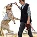 Mipcase Dog Training Vest - Lightweight and Breathable Pet Handler Trainer Vest with Zipper Pockets for Dog Toys Adjustable Waist and Comfortable Mesh Lining