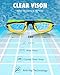 Aegend Swim Goggles for Kids Youth 3-14 Anti-Fog Anti-UV Comfort Fit Goggles for Swimming