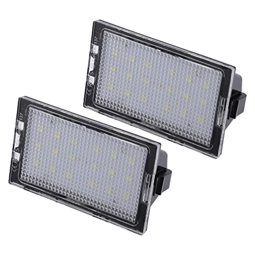 X AUTOHAUX Car White LED License Plate Light for Land Rover Discovery 04-18