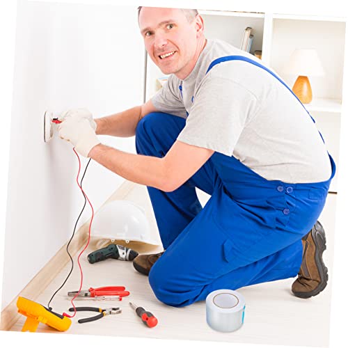 Uonlytech 1 Rolo De Fita Adesiva Fita Adesiva Para Serviço Pesado Fita Adesiva Para Dutos Tira De Fi