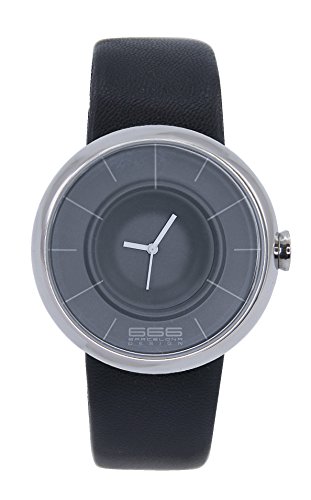 666Barcelona Orologio Analogico Quarzo Uomo Con Cinturino In Pelle 666-291