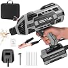 Electric Welding Machine, 110V Portable Welder with IGBT Inverter 6 Variable Current Adjustment, Handheld ARC Welder Gun with 10pcs Rods, Fits for 1/16-1/8 Wire Rods