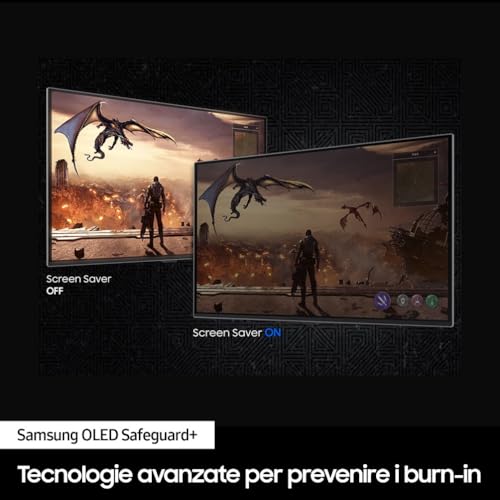 Monitor Gaming Odyssey OLED G6 (S27DG602), Flat, 27'', 2560x1440 (QHD), 16:9, HDR10+, OLED, 360Hz, 0,03ms (GtG), FreeSync Premium Pro, HDMI, USB, DP, HAS, Pivot - Casse per PC - Immagine 3