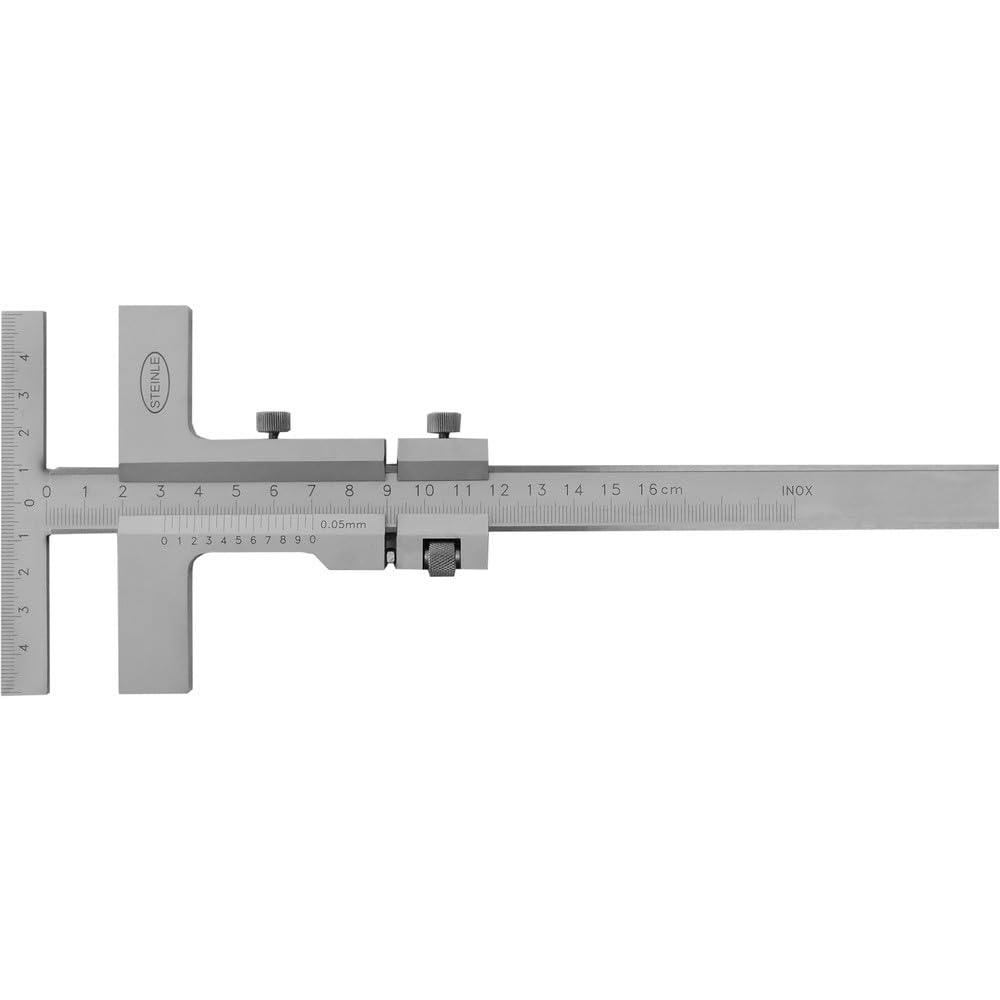 STEINLE 5406 Anreiss Messschieber Anreißmessschieber mit Messbrücke 160 mm