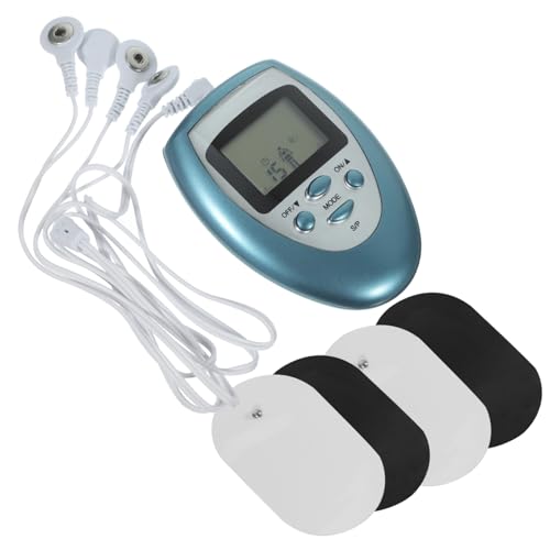 Healvian maquina de eletroestimulação electroestimulacion Electroestimulación mini masajeador máquina de masaje calmante muscular Blue