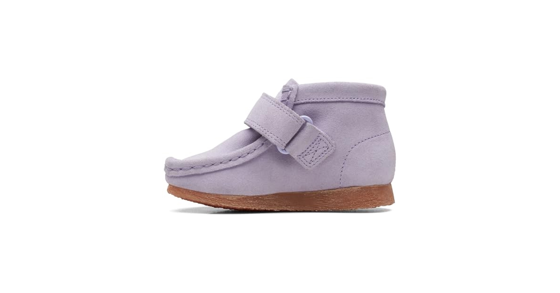 Amazon.com | Clarks - Kids Wallabee Boot, Color Lilac Suede
