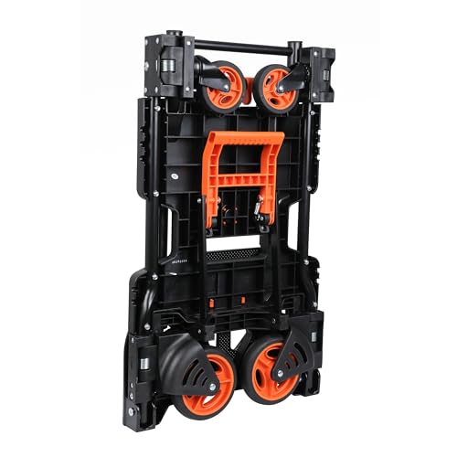 Outsunny Faltbarer Rollwagen Transportwagen Mit Rädern Belastung 40 Kg Verstellbarer Griff 83 X 50 X 99 Cm Dunkelgrun~1se18t3r9no01 Outsunny Faltbarer Rollwagen Transportwagen Mit Rädern Belastung 40 Kg Verstellbarer Griff 83 X 50 X 99 Cm Dunkelgrun~1se18t3r9no01