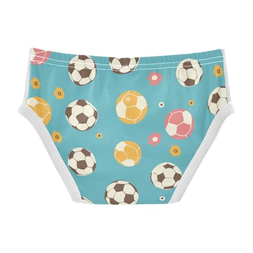 KLL Soccer Ball Pattern Baby Boys Comfort Underwear Breathable Undies2