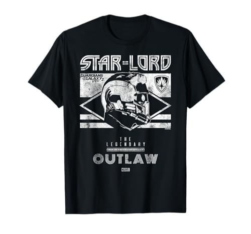 Marvel Star-Lord Guardians of Galaxy 2 Legend T-Shirt