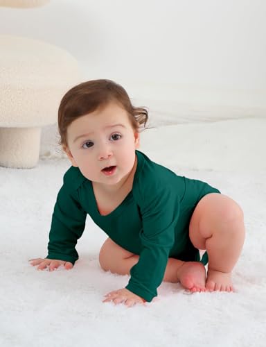 Jimonda Bamboo Baby Bodysuit Long Sleeve Infant Romper Soft Boy Girl Unisex Newborn Clothes One Piece Outfits Summer Fall3